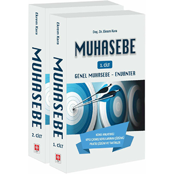 Muhasebe (2 Cilt) (Genel Muhasebe-Envanter) Ekrem Kara