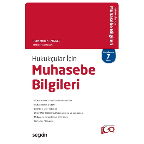 Muhasebe Bilgileri Rüknettin Kumkale