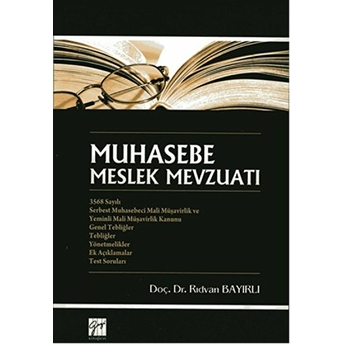 Muhasebe Meslek Mevzuatı-Rıdvan Bayırlı