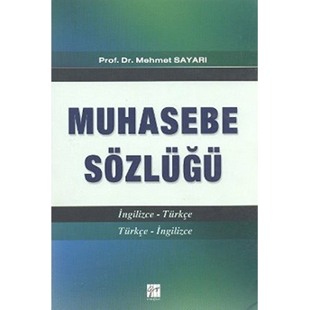 Muhasebe Sözlüğü