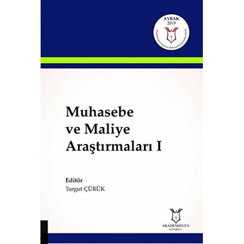 Muhasebe Ve Maliye Araştırmaları 1