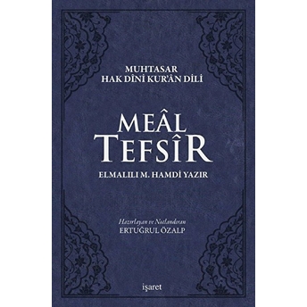 Muhtasar Hak Dini Kur'an Dili Meal Tefsir (11X17) Elmalılı Muhammed Hamdi Yazır