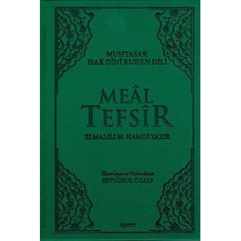 Muhtasar Hak Dini Kuran Dili  Meal Tefsir Büyük Boy