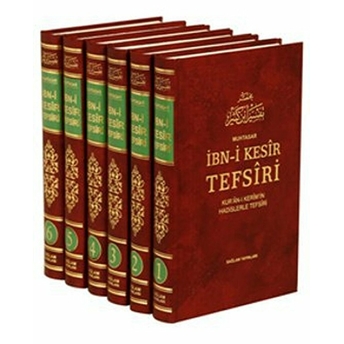 Muhtasar Ibn-I Kesir Tefsiri (6 Cilt Takım) Ciltli Ebu’l Fida Ismail Ibn-I Kesir