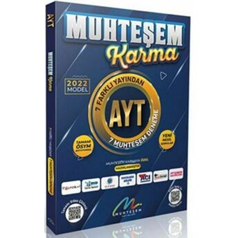 Muhteşem 2022 Model Ayt 7 Li Muhteşem Karma Deneme Seti Komisyon