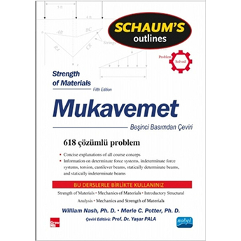 Mukavemet / Strength Of Materials / Schaum's Merle C. Potter