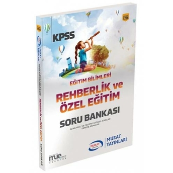 Murat Kpss Eğitim Bilimleri Rehberlik Ve Özel Eğitim Soru Bankası