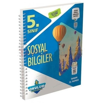 Murat Yayınları 5. Sınıf Sosyal Bilgiler Okulum Akıllı Defter Komisyon