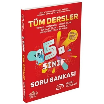 Murat Yayınları 5. Sınıf Tüm Dersler Soru Bankası Komisyon