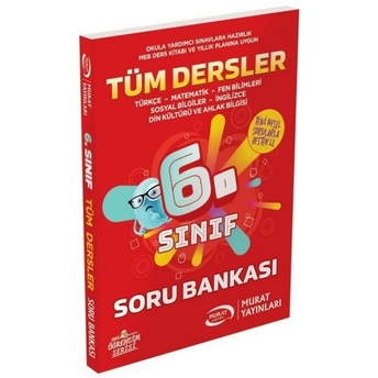 Murat Yayınları 6. Sınıf Tüm Dersler Soru Bankası Komisyon