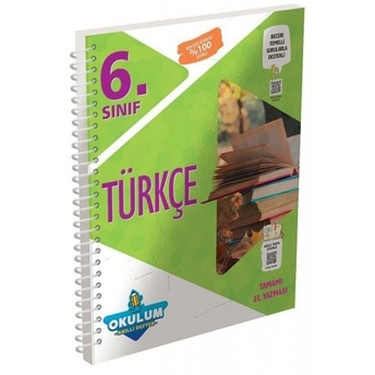 Murat Yayınları 6. Sınıf Türkçe Okulum Akıllı Defter Komisyon