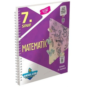 Murat Yayınları 7. Sınıf Matematik Okulum Akıllı Defter Komisyon