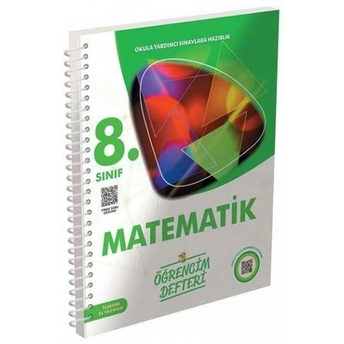 Murat Yayınları 8. Sınıf Matematik Öğrencim Defteri Komisyon