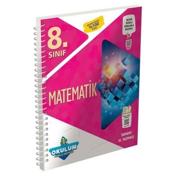 Murat Yayınları 8. Sınıf Matematik Okulum Akıllı Defter Komisyon