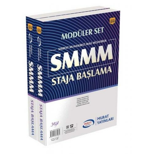 Murat Yayınları Modüler Set Smmm Staja Başlama Modüler Set-Kolektif