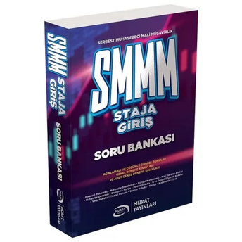 Murat Yayınları Smmm Staja Giriş Soru Bankası Çözümlü Komisyon