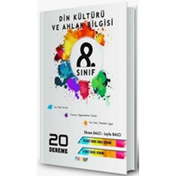 Mürekkep 8. Sınıf Din Kültürü Ve Ahlak Bilgisi 20 Deneme (Yeni) Komisyon