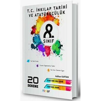 Mürekkep 8. Sınıf T.c. Inkılap Tarihi Ve Atatürkçülük 20 Deneme (Yeni) Komisyon