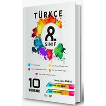 Mürekkep 8. Sınıf Türkçe 10 Deneme (Yeni) Komisyon