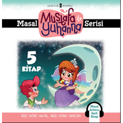 Mustafa Ile Yuhanna Masal Serisi (5 Kitap) Alp Türkbiner,Mustafa Kaya