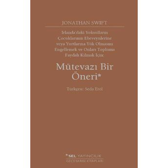 Mütevazı Bir Öneri Jonathan Swift