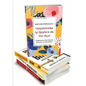 Müthiş Psikoloji 3 Kitap Set Defter Hediyeli Kolektif