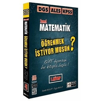 Mutlak Değer Dgs Ales Kpss Temel Matematik Soru Bankası (1. Kitap) Saadet Bulut, Özgen Bulut