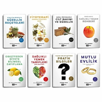 Mutlu Yaşam Seti (8 Kitap Takım) - Gülten Şenşafak