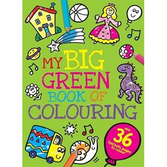 My Big Green Book Of Colouring Kolektif