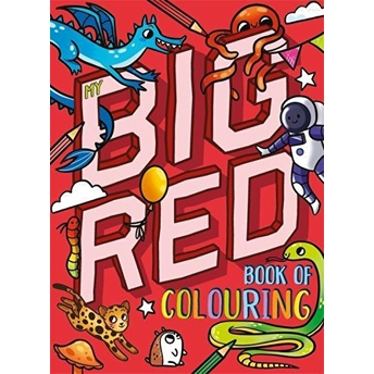 My Big Red Book Of Colouring Kolektif