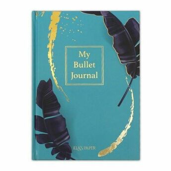 My Bullet Journal Defter (Tropikal Mavi)