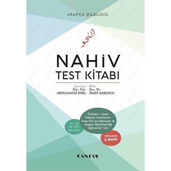 Nahiv Test Kitabı Abdülhakim Önel