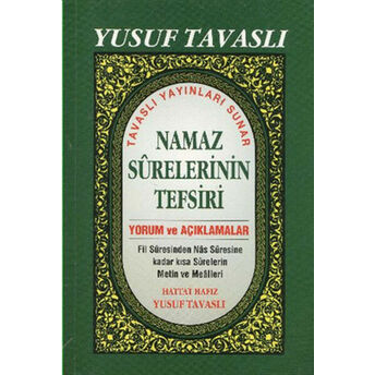 Namaz Surelerinin Tefsiri (B39) Yusuf Tavaslı