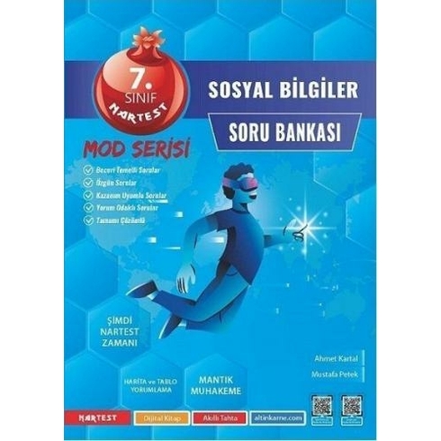 Nartest Yayınevi 7. Sınıf Mod Sosyal Bilgiler Soru Bankası