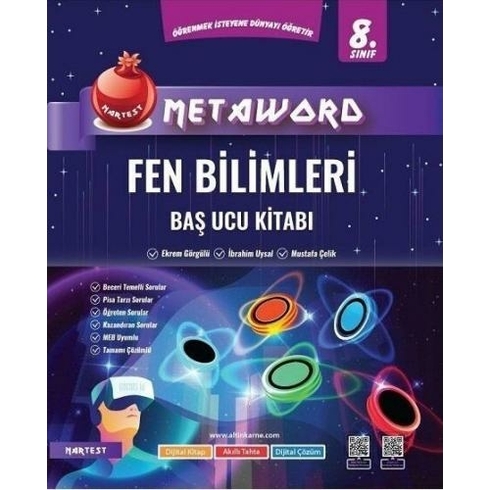 Nartest Yayınevi 8. Sınıf Lgs Metaword Fen Bilimleri Baş Ucu Kitabı