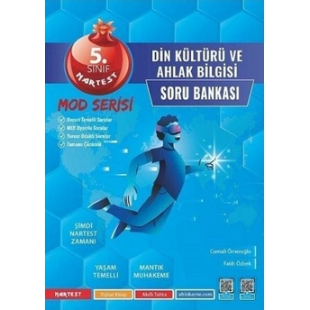 Nartest Yayınları 5. Sınıf Din Kültürü Ve Ahlak Bilgisi Mod Serisi Soru Bankası Fatih Özbek