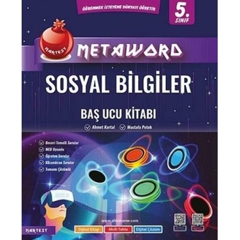 Nartest Yayınları 5. Sınıf Sosyal Bilgiler Metaword Baş Ucu Kitabı Ahmet Kartal