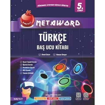 Nartest Yayınları 5. Sınıf Türkçe Metaword Baş Ucu Kitabı Davut Gezer