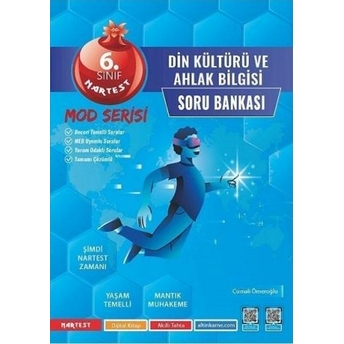 Nartest Yayınları 6. Sınıf Din Kültürü Ve Ahlak Bilgisi Mod Serisi Soru Bankası Komisyon