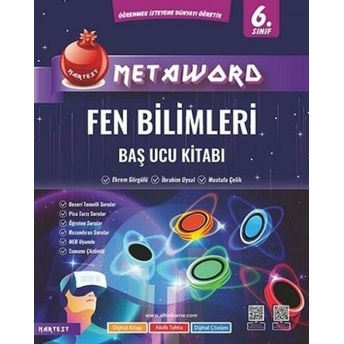 Nartest Yayınları 6. Sınıf Fen Bilimleri Metaword Baş Ucu Kitabı Mustafa Çelik