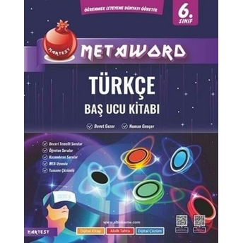 Nartest Yayınları 6. Sınıf Türkçe Metaword Baş Ucu Kitabı Davut Gezer