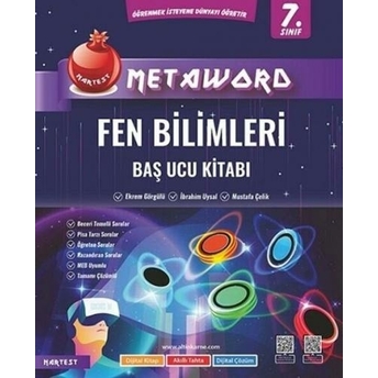 Nartest Yayınları 7. Sınıf Fen Bilimleri Metaword Baş Ucu Kitabı Mustafa Çelik