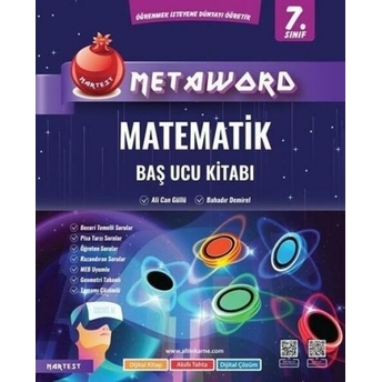 Nartest Yayınları 7. Sınıf Matematik Metaword Baş Ucu Kitabı Ali Can Güllü