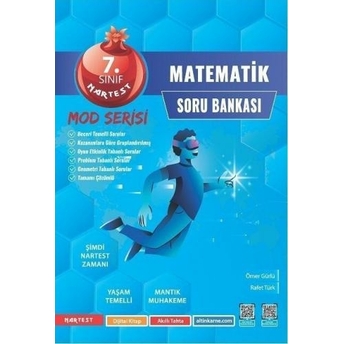 Nartest Yayınları 7. Sınıf Matematik Mod Serisi Soru Bankası Komisyon