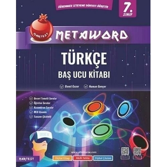 Nartest Yayınları 7. Sınıf Türkçe Metaword Baş Ucu Kitabı Davut Gezer