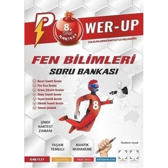 Nartest Yayınları 8. Sınıf Fen Bilimleri Power Up Soru Bankası Ibrahim Uysal