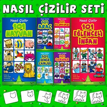 Nasıl Çizilir Seti (6 Kitap) Dan Green