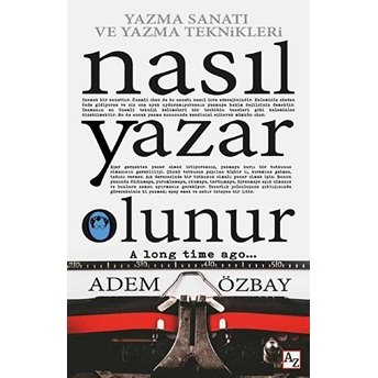 Nasıl Yazar Olunur Adem Özbay