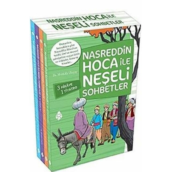 Nasreddin Hoca Ile Neşeli Sohbetler Seti (4 Kitap Takım) Mustafa Uluçay