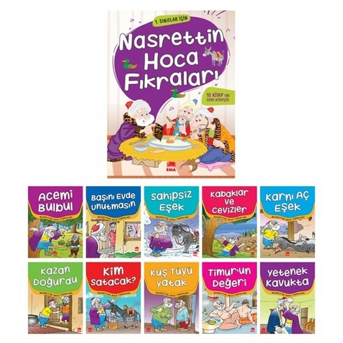 Nasrettin Hoca'dan Fıkralar Seti (10 Kitap)